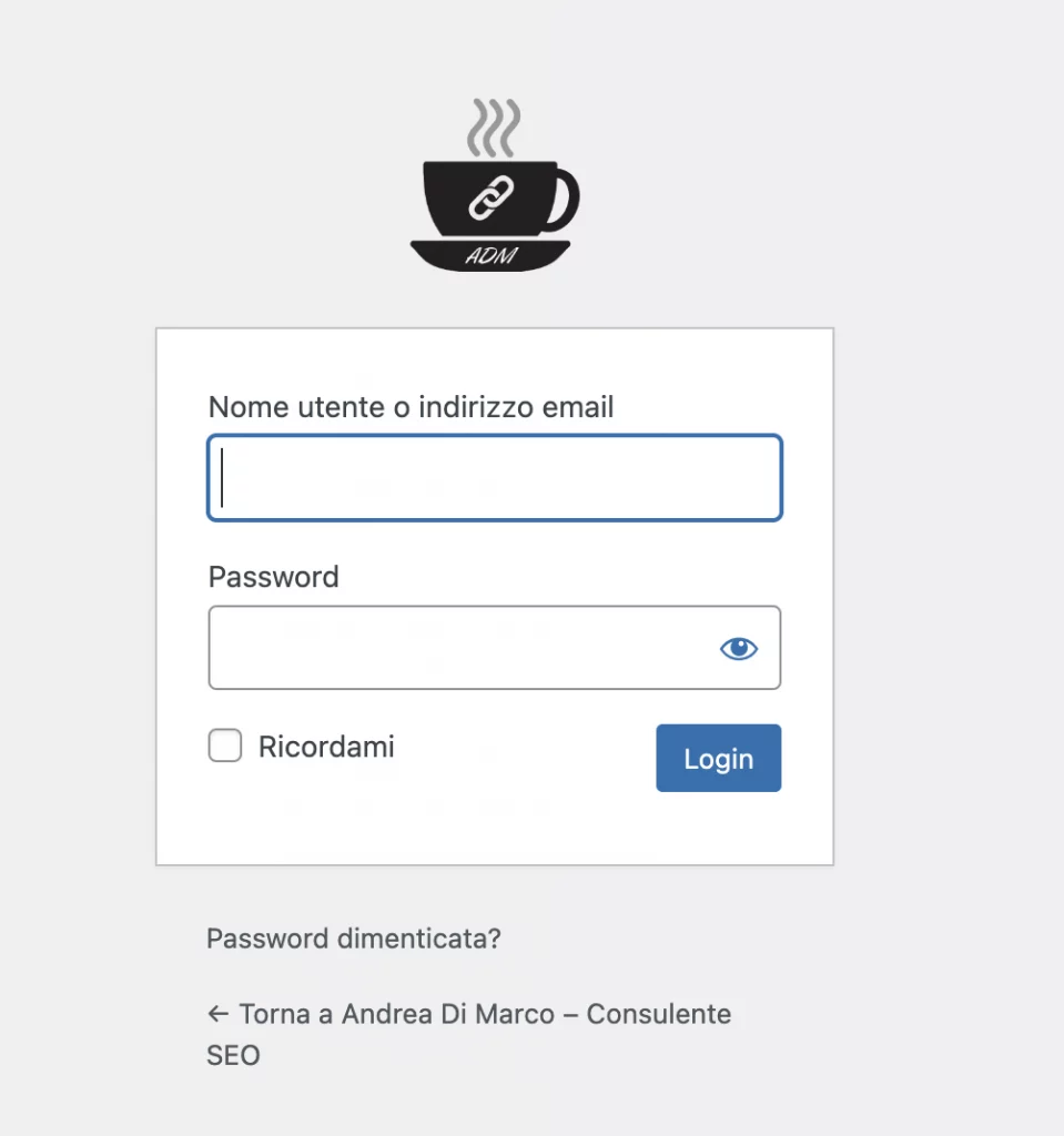 Cambiare il logo di WordPress dal login di wp-admin o wp-login